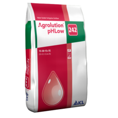 Комплексное удобрение Agrolution pHLow 242, 15-30-15+TE, 25кг, 100% водорастворимое удобрение