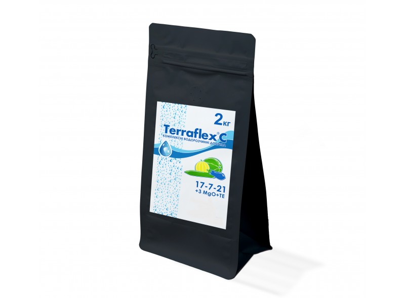 Комплексне добриво для огірків Terraflex C (Террафлекс C), 2кг, 100% водорозчинне, 17-7-21+3MgO+TE Комплексне добриво для огірків Terraflex C (Террафлекс C), 2кг, 100% водорозчинне, 17-7-21+3MgO+TE