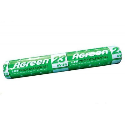 Агроволокно пл.23 г/кв.м 6,35м х 100м укр.край БЕЛОЕ (Agreen)