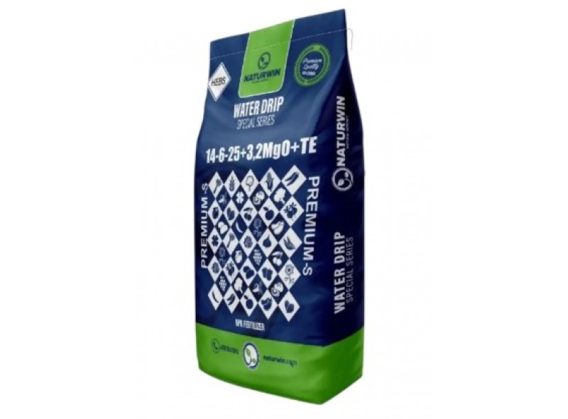 Добриво Naturwin 14-6-25+3,2Mg+МЕ, 25кг Добриво Naturwin 14-6-25+3,2Mg+МЕ, 25кг