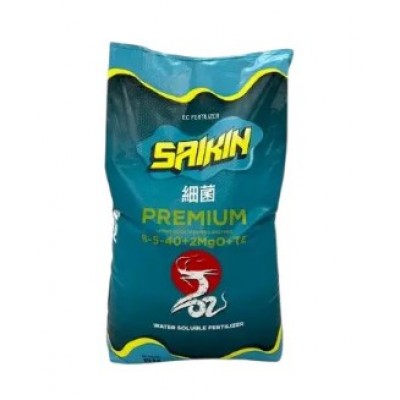 Удобрение Saikin Premium 8-5-40+MЭ+EAV 15кг, комплексное водорастворимое удобрение