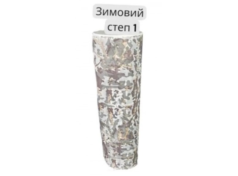 Спанбонд Зимовий степ, 70г/кв.м 1м х 300м Матеріал для плетіння маскувальних сіток Спанбонд Зимовий степ, 70г/кв.м 1м х 300м Матеріал для плетіння маскувальних сіток