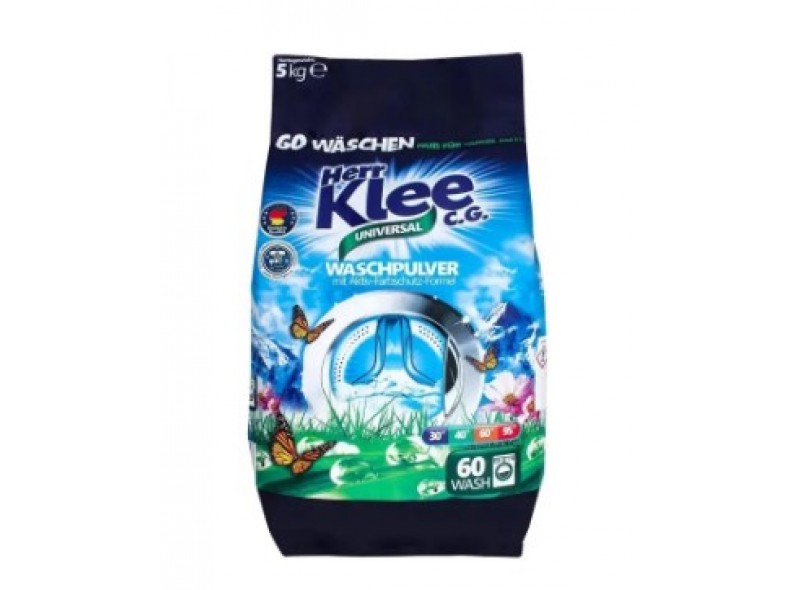 Порошок для прання Klee Universal 5 кг, п/е (97-028) Порошок для прання Klee Universal 5 кг, п/е (97-028)