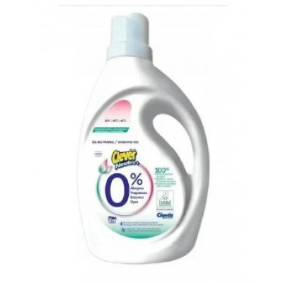 Засіб для прання рідкий Clever Neutro + Color & White 1,56л (97-151)