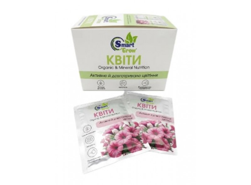 Добриво Smart Grow Квіти 25мл х 35шт Добриво Smart Grow Квіти 25мл х 35шт