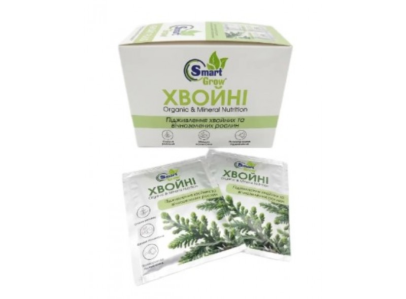 Добриво Smart Grow Хвойні 25мл х 35шт Добриво Smart Grow Хвойні 25мл х 35шт
