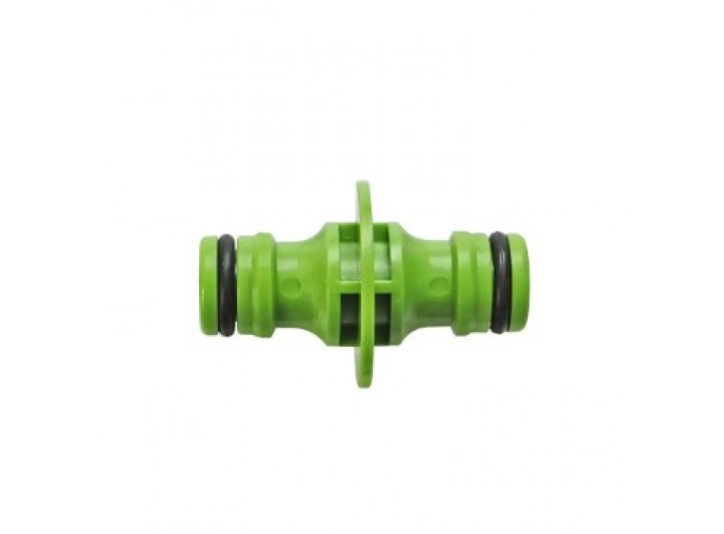 Двосторонній з'єднувач для шланга пластиковий, 3/4", 1/2" VERANO (72-130) Двосторонній з'єднувач для шланга пластиковий, 3/4", 1/2" VERANO (72-130)