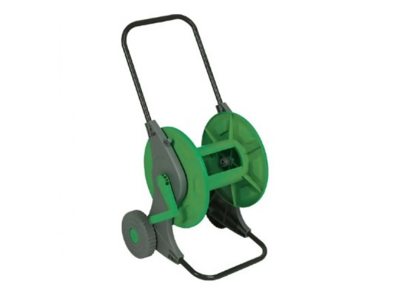 Барабан для намотки шланга c колесами 1/2"-45м, 3/4"-30м VERANO (72-776)