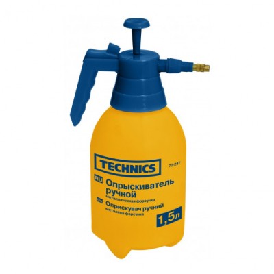 Обприскувач ручний 1,5л, Technics (72-247)