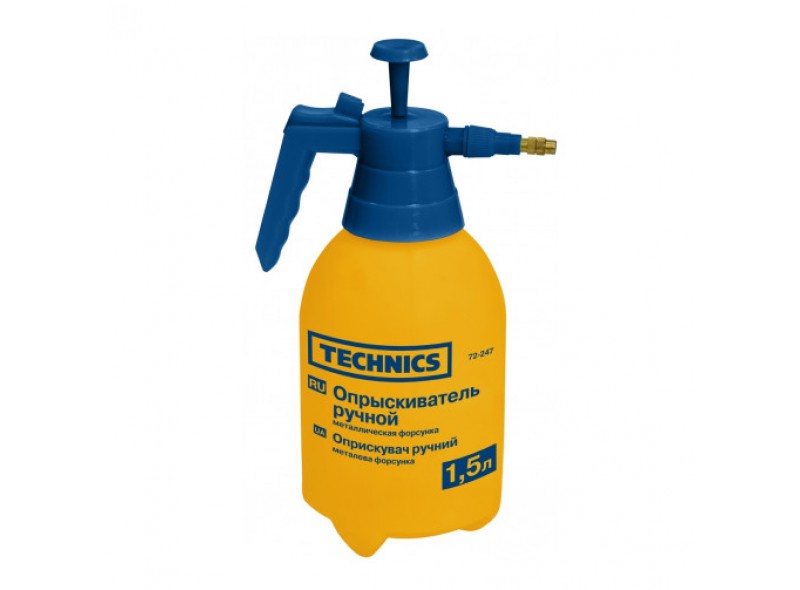 Обприскувач ручний 1,5л, Technics (72-247) Обприскувач ручний 1,5л, Technics (72-247)