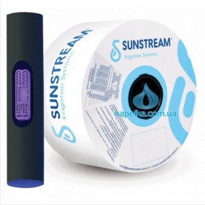 Крапельна стрічка Sunstream 6mil 20см 1,6л/год 2500м Емітерна