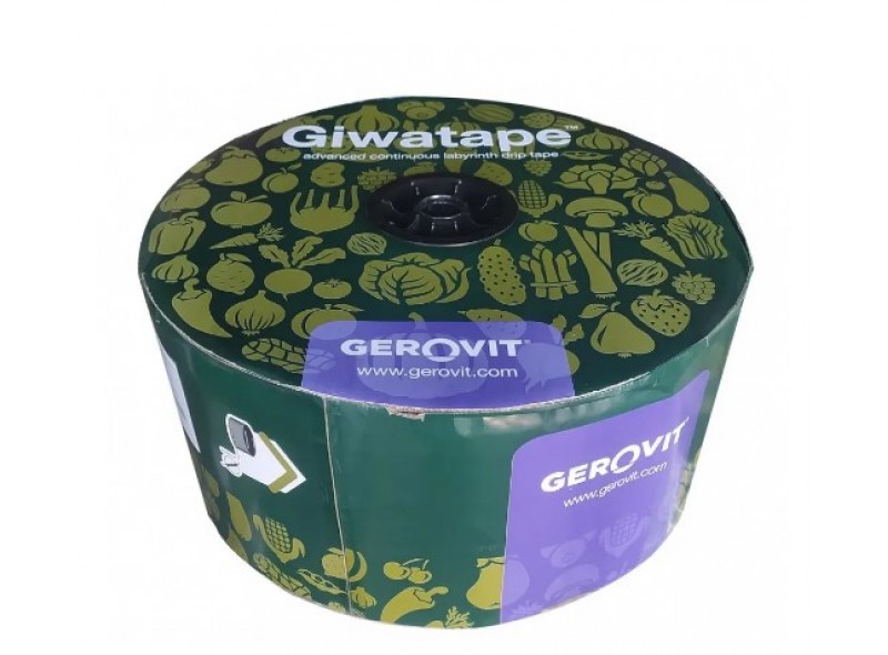Крапельна стрічка GiwaTape 6mil 10см 1л/ч 400м Щільова (розмотка)