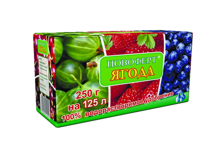 Добриво Новоферт Ягода, 250г Добриво Новоферт Ягода, 250г