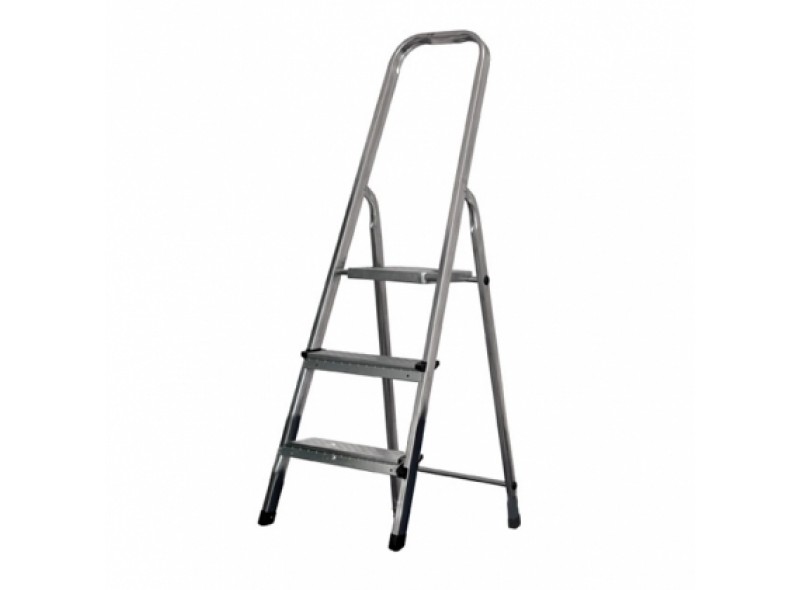 Драбина Eurogold Steel home 3 щаблі (робоча висота 64см)