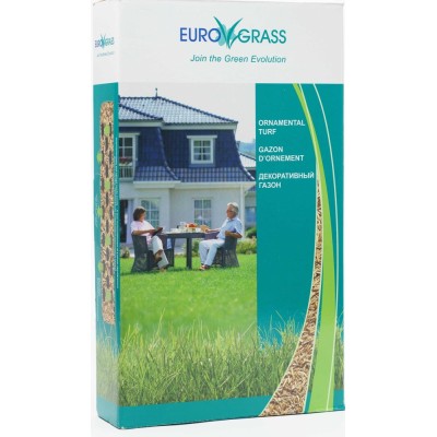 Семена газонной травы декоративной, 1кг, Euro Grass