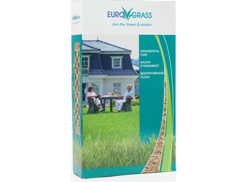 Семена газонной травы декоративной, 1кг, Euro Grass