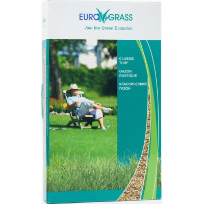 Семена газонной травы классической, 1кг, Euro Grass
