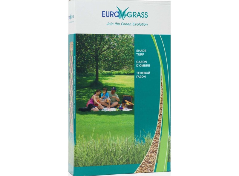 Семена газонной теневой травы, 1кг, Euro Grass