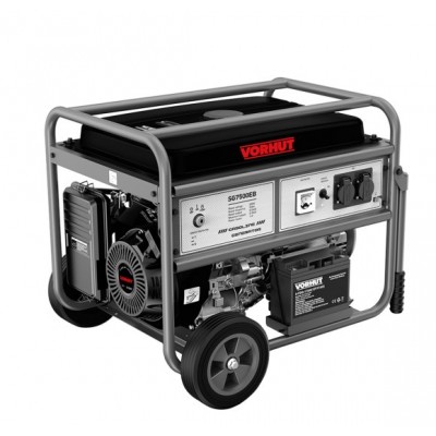 Бензиновый генератор Vorhut SG7500EB (34-342)