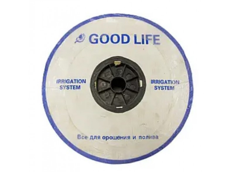 Крапельна стрічка Good life 8mil 15см 1,38 л/год 1000м Щілинна Крапельна стрічка Good life 8mil 15см 1,38 л/год 1000м Щілинна