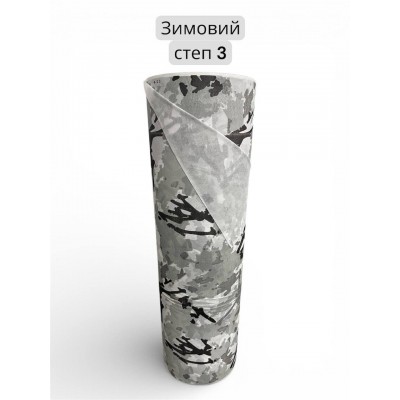 Спанбонд Зимовий степ-3, 60г/кв.м 1м х 250м Матеріал для плетіння маскувальних сіток