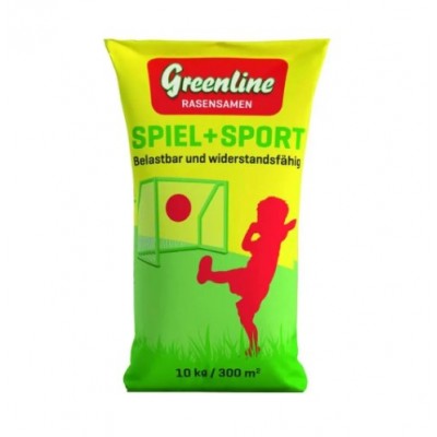 Газонная трава Спортивно-игровая, (Sport und Spiel), 10кг, Greenline