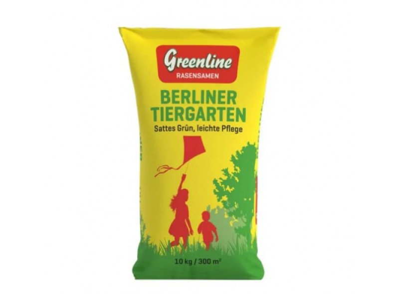 Газонная трава Берлинский зоопарк, (Berliner Tiergarten), 10кг, Greenline Газонная трава Берлинский зоопарк, (Berliner Tiergarten), 10кг, Greenline