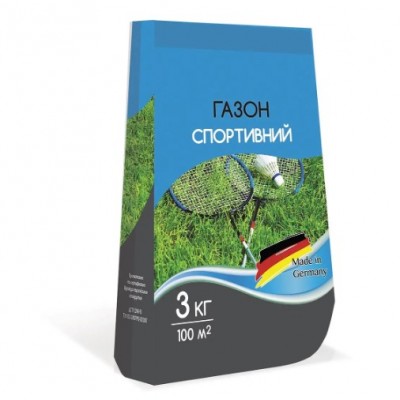Газонная трава Спортивная 3кг, DLF (бум. мешок)