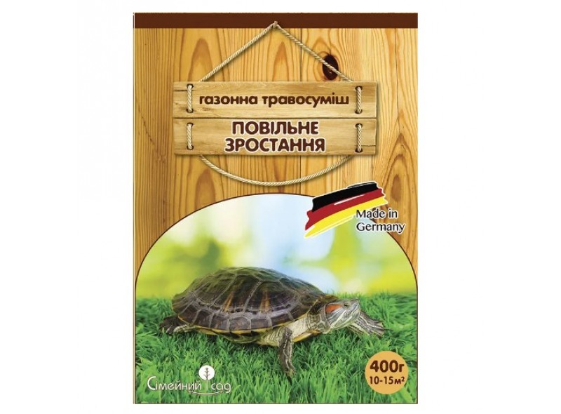 Газонная трава Медленный рост 0,4кг, DLF (карт. коробка)