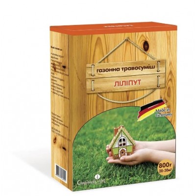 Газонная трава Лилипут 0,8кг, DLF (карт. коробка)