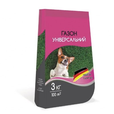 Газонная трава Универсальная 3кг, DLF (карт. коробка)