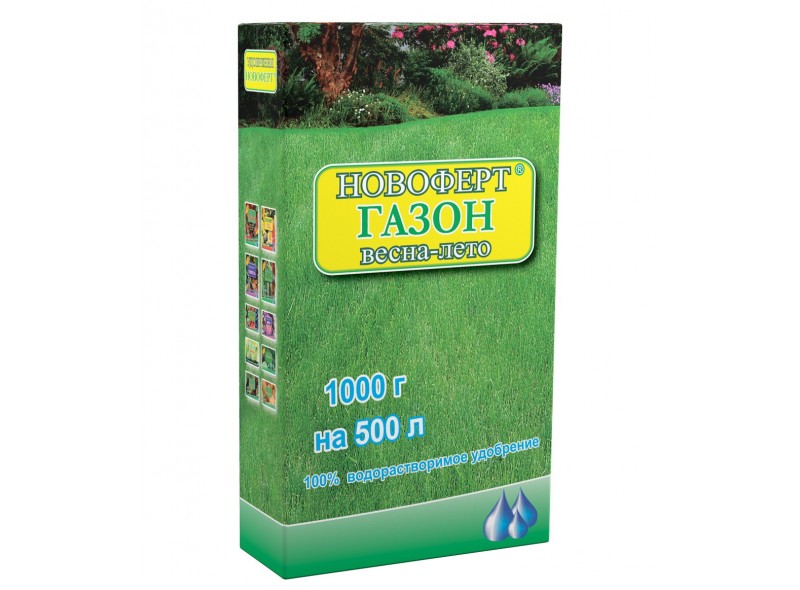 Добриво Новоферт Газон (Весна-Літо), 1000г Добриво Новоферт Газон (Весна-Літо), 1000г